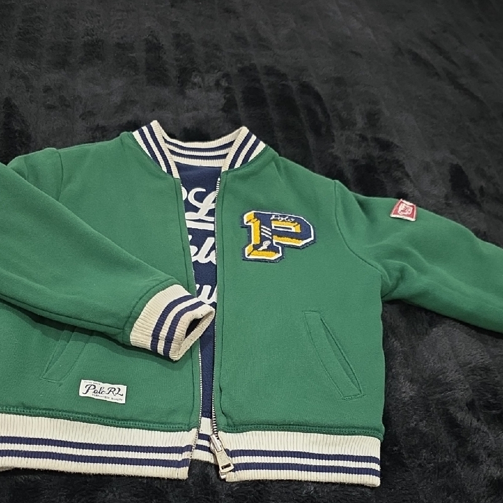 Polo by Ralph Lauren Navy Blue And Green Jacket
